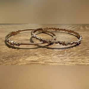 Brighton Rose Gold/Pink Lot of 2 Bangle Bracelets